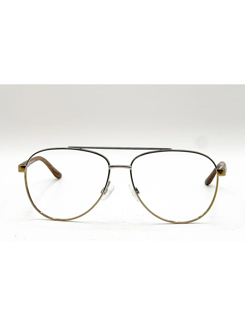 Michael Kors MK 5007 1043T5 Gold Wood Aviator Authentic Eyeglass Frames 59-14